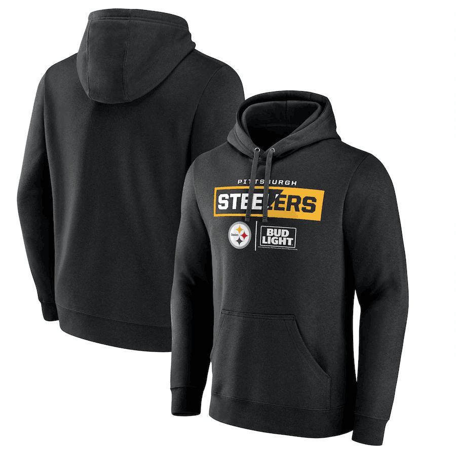 Men 2023 NFL Pittsburgh Steelers black Sweatshirt style 3->tennessee titans->NFL Jersey